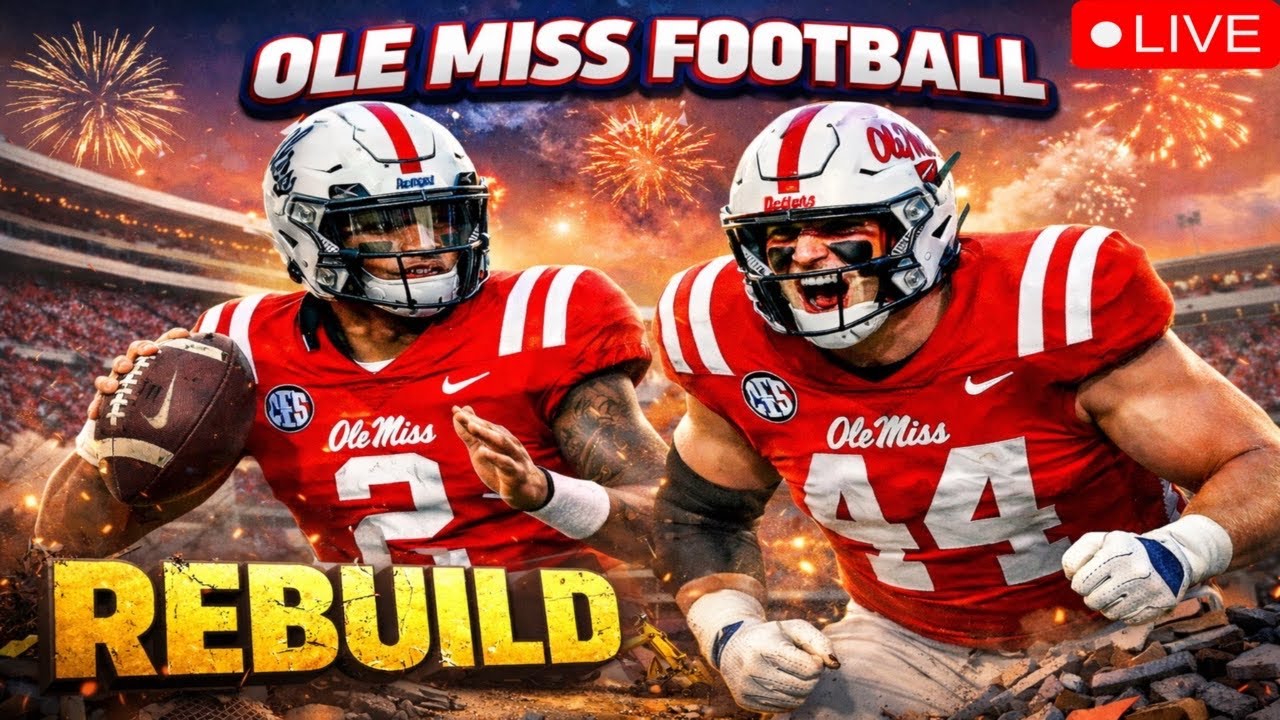 College Football 26 - 2025 Season Finale - Ole Miss Rebuild