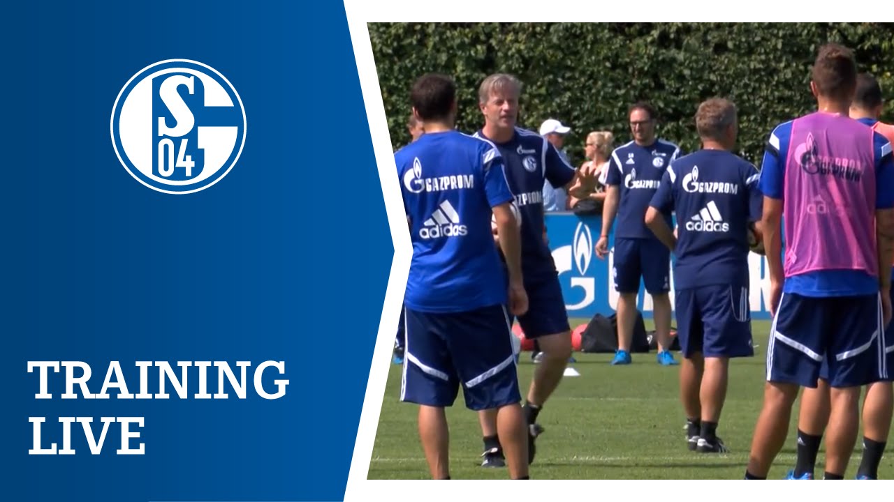 FC Schalke 04 - Training LIVE schalke roster