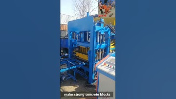 qt4-25 automatic vibration cement concrete hollow block making machine for 8 inch blocks