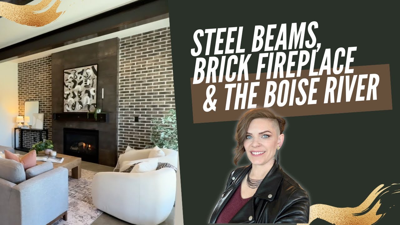 Modern Industrial Home Tour in Eagle Idaho | Lock & Leave Luxury!