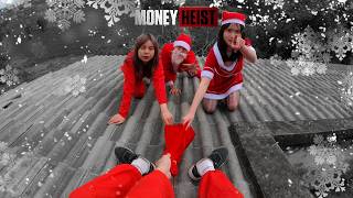 MONEY HEIST STOLE SANTA's GIFT 🎁 (Epic Parkour POV for Christmas)