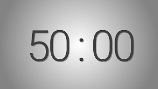 50 Minutes countdown Timer - Beep at the end | Simple Timer (fifty min)