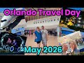 Orlando Travel Day May 26! | Bry's FIRST EVER RIDE on Tron! | Magic Kingdom | MAN - MCO