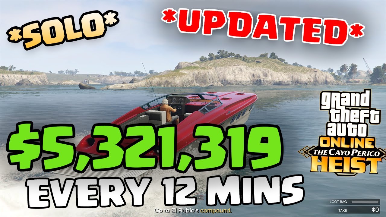 Cayo Perico Heist *SOLO* After NEW DLC update The Best SOLO Run in 2023