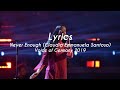 Download Lagu Lyrics Never Enough (Claudia Emmanuela Santoso) Voice of Germany 2019