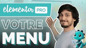 Créer son menu avec elementor pro