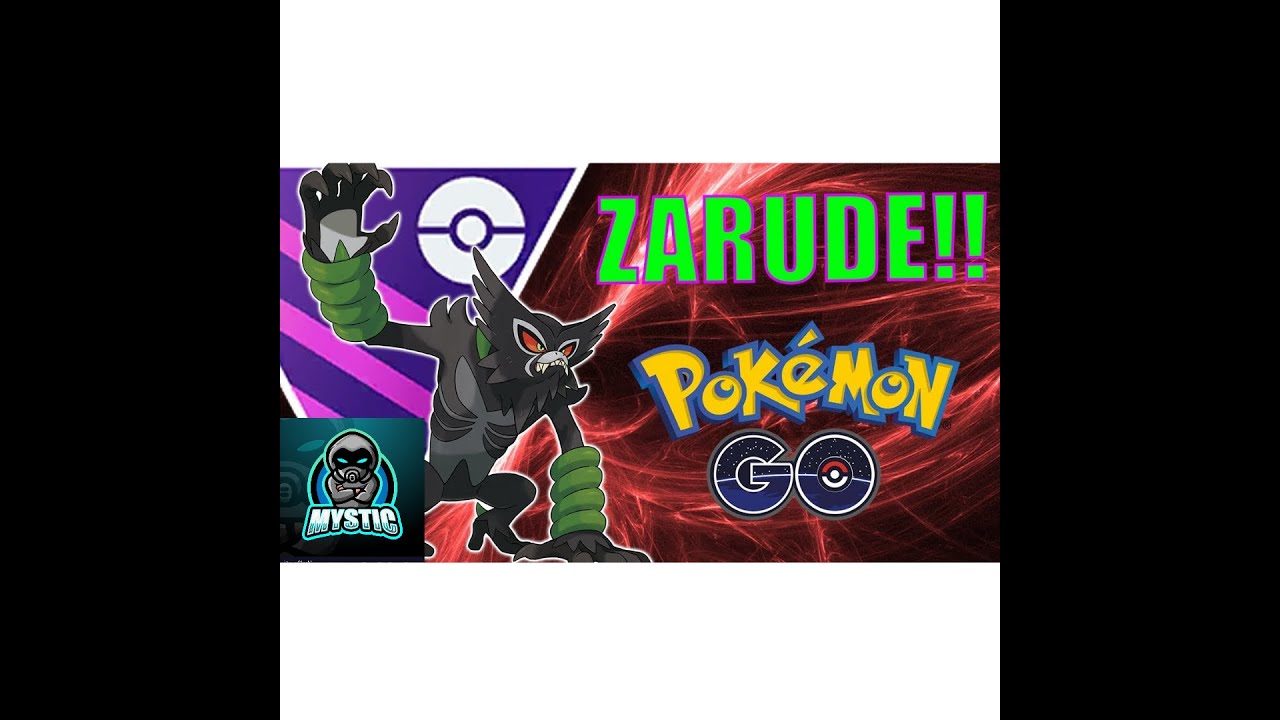 Best team for master league ||  Zarude Power in Master league ||  Zarude Fear in master league