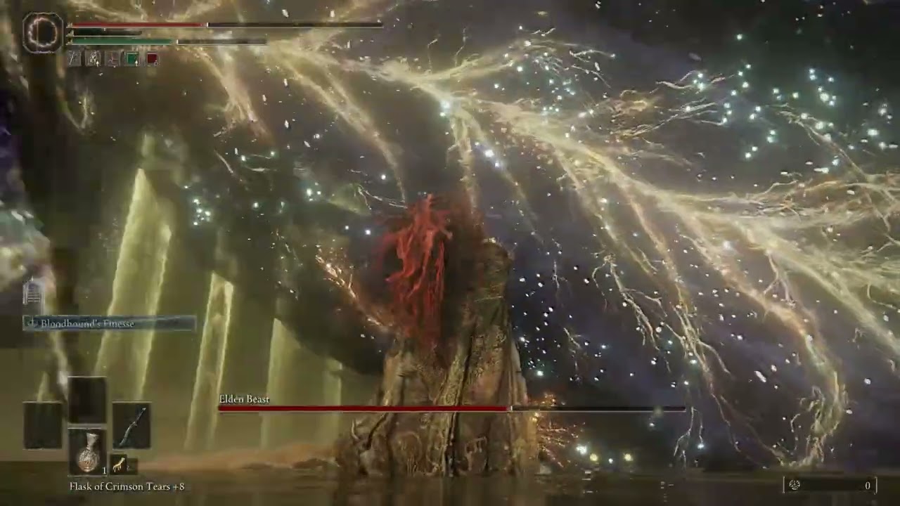 Elden Beast at Half HP | No Heals Clutch Final Boss (4K)