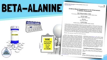 BETA-ALANINE: ESTABLISHED PERFORMANCE SUPPLEMENT (BY PETER PEELING ET AL.)