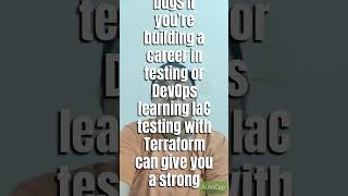 Expert level episode 9:Infrastructure as Code (IaC) testing with tools like Terraform.