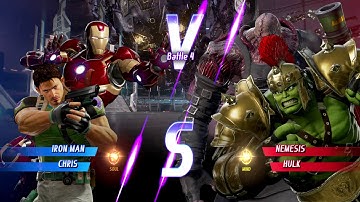 MARVEL VS. CAPCOM: INFINITE Iron Man & Chris Redfield Playthrough