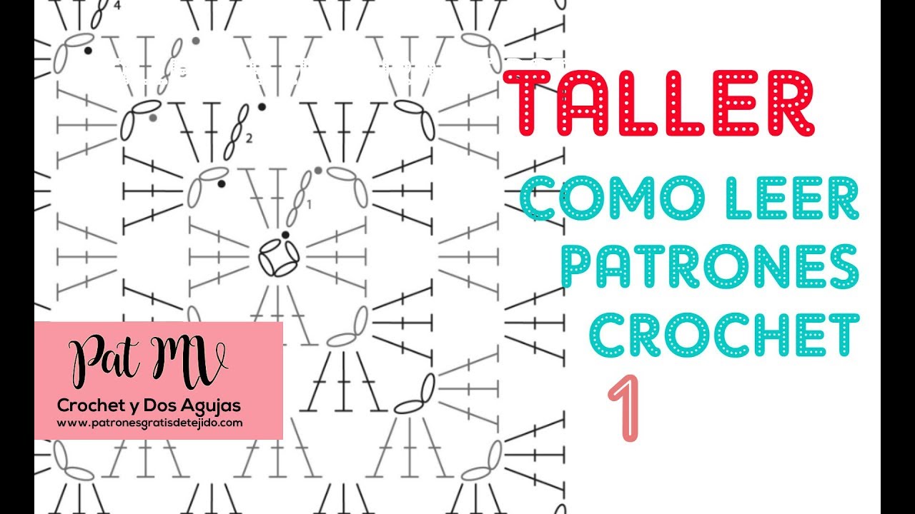 Cómo LEER PATRONES CROCHET ✅