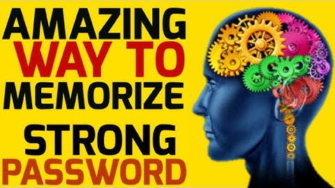 How Remember Strong Password (Hindi & Urdu) - Memorizing Strong Password Fast