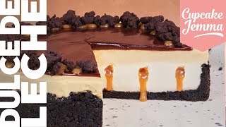 Dulce de Leche Cheesecake Recipe with Jemma! | Cupcake Jemma Channel