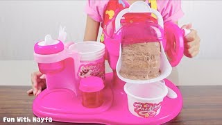 Mainan Anak My Ice Cream Maker - Make Your Own Ice Cream Chocolate | @Fun with Nayfa