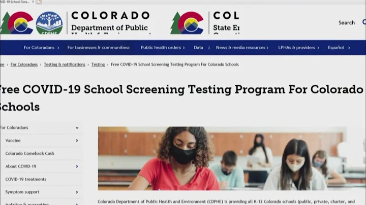 COVID In Colorado: State Launches On-Site Testing For Schools To Help Keep Students In Classrooms