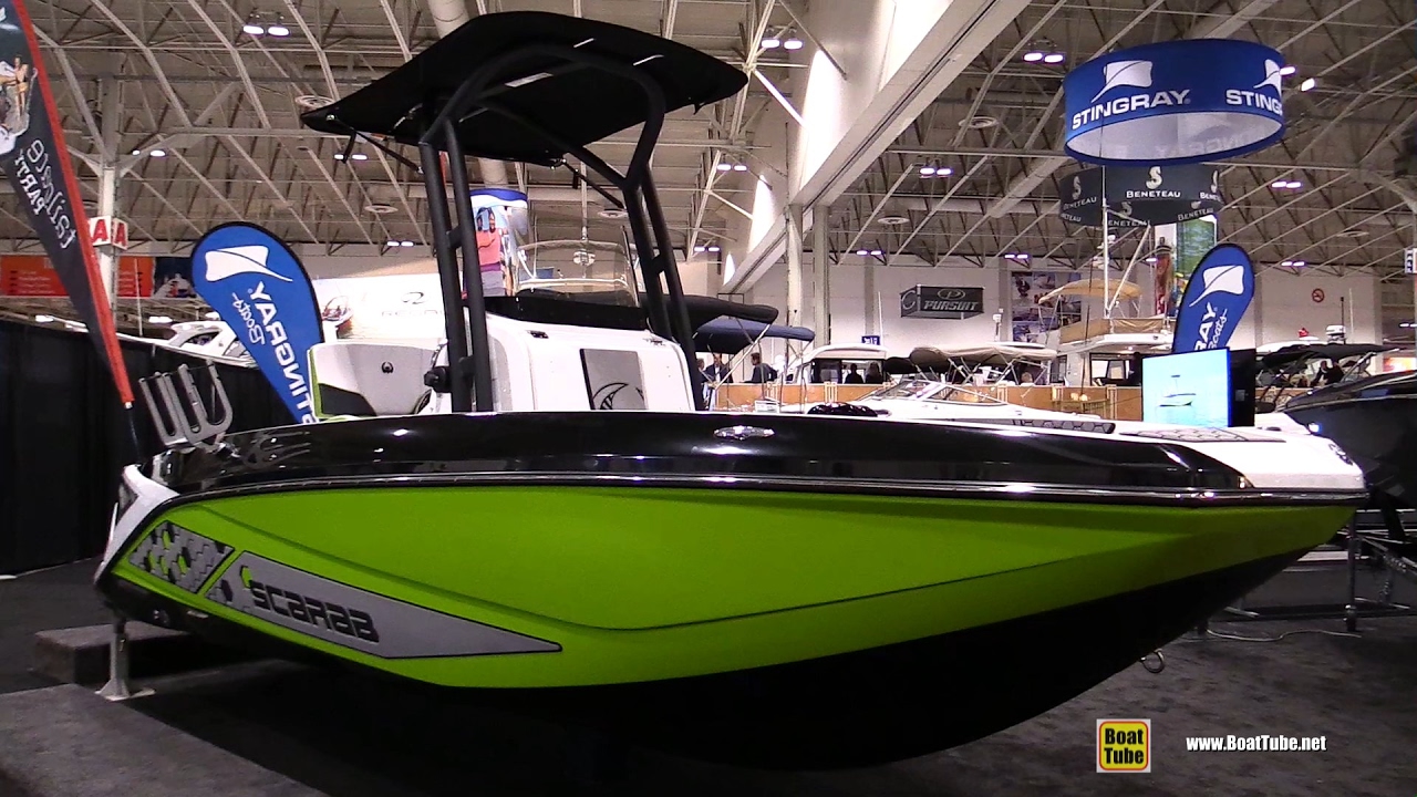 2017 Scarab 195 HO Jet Boat Walkaround 2017 Toronto Boat Show YouTube