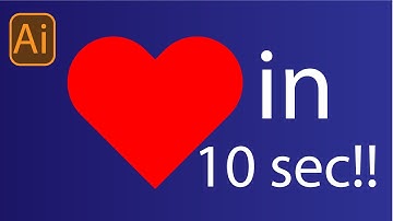 Quicker way to create heart shape builder in adobe illustrator bangla tutorial #graphicdesign