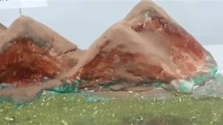 Maquete tipos de Relevos
