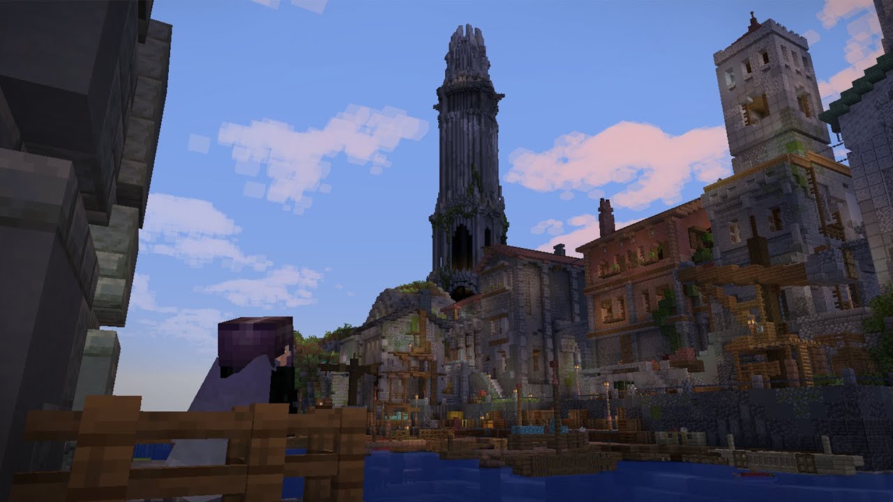 i started building an empire in minecraft