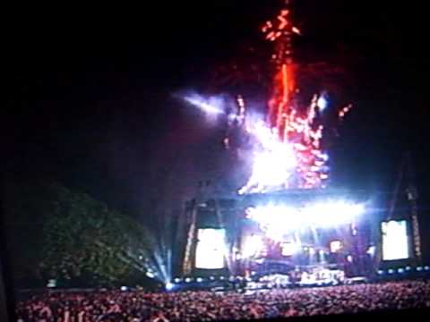 Johnny Hallyday Live Tour Eiffel 2000 Aimer Vivre Youtube
