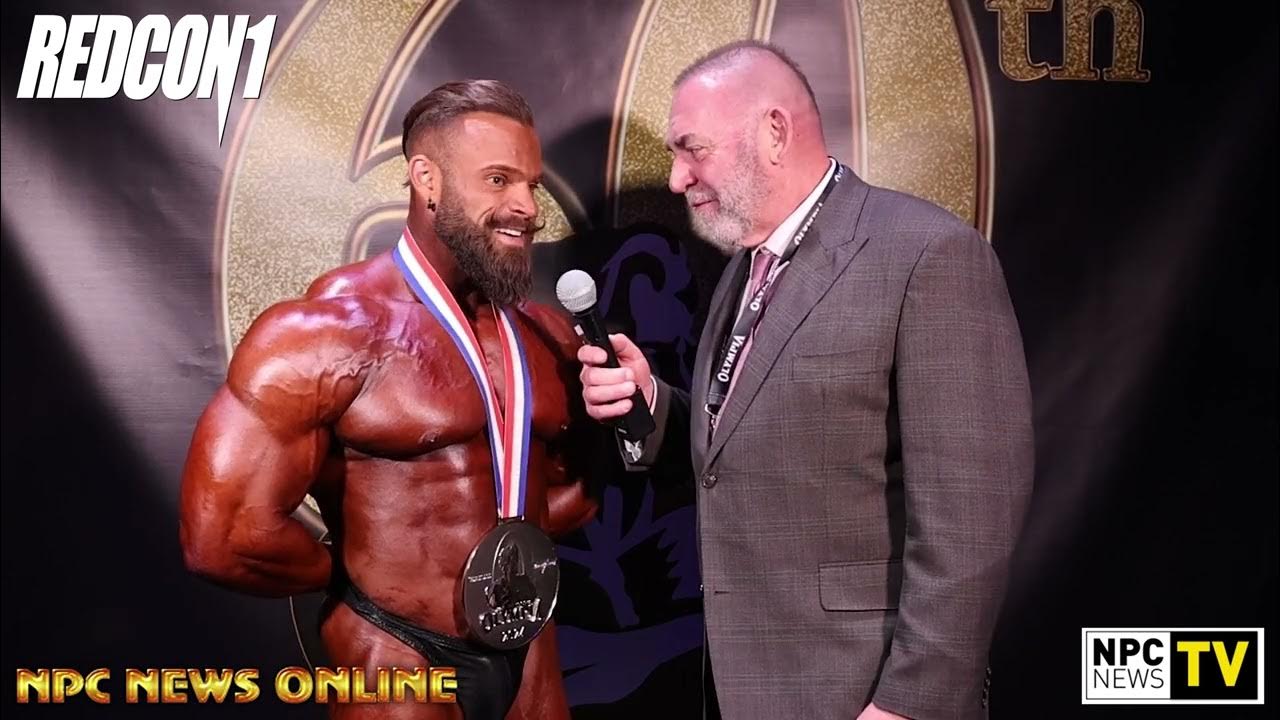 2024 IFBB Olympia Weekend Tony Doherty Interviews Classic Physique 2nd
