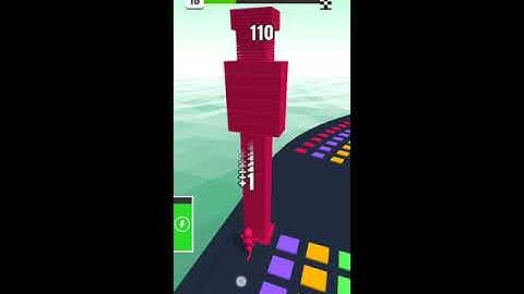 🔴🟠⚫Stack Colors - #Shorts All Levels Gameplay Walkthrough (Android,ios)