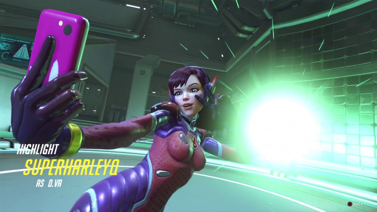 Overwatch White Rabbit D.Va Easter Fun - YouTube