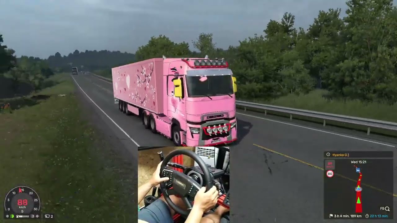 Euro Truck Simulator 2 (ETS2)อีเวนต์ Valentine's Day เส้นทางนอร์เวย์ - ฟินแลนด์