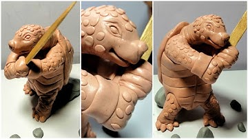 Clay Sculpting : How To Make Turtle Out Of Clay | Clay Animals | clay modelling