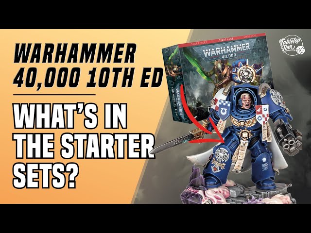 Warhammer 40K 10th Edition Starter Sets: A Good Deal and Which to