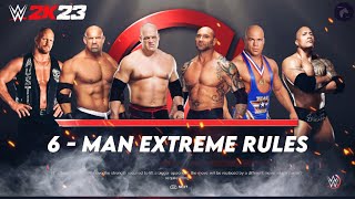 Wwe 2K23 All Bald Wrestlers Extreme Rules Match Wwe 2K23 Gameplay Gamin Out