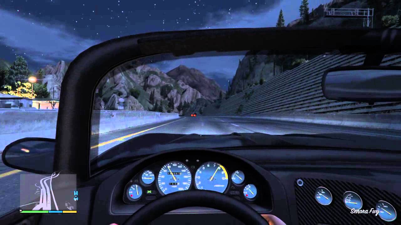 Gta 5 drive along the highway YouTube