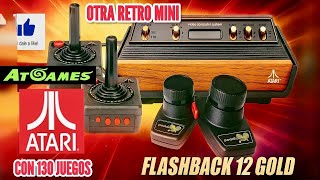 ATARI FLASHBACK 12 GOLD "OTRA RETRO MINI", Unboxing y Review
