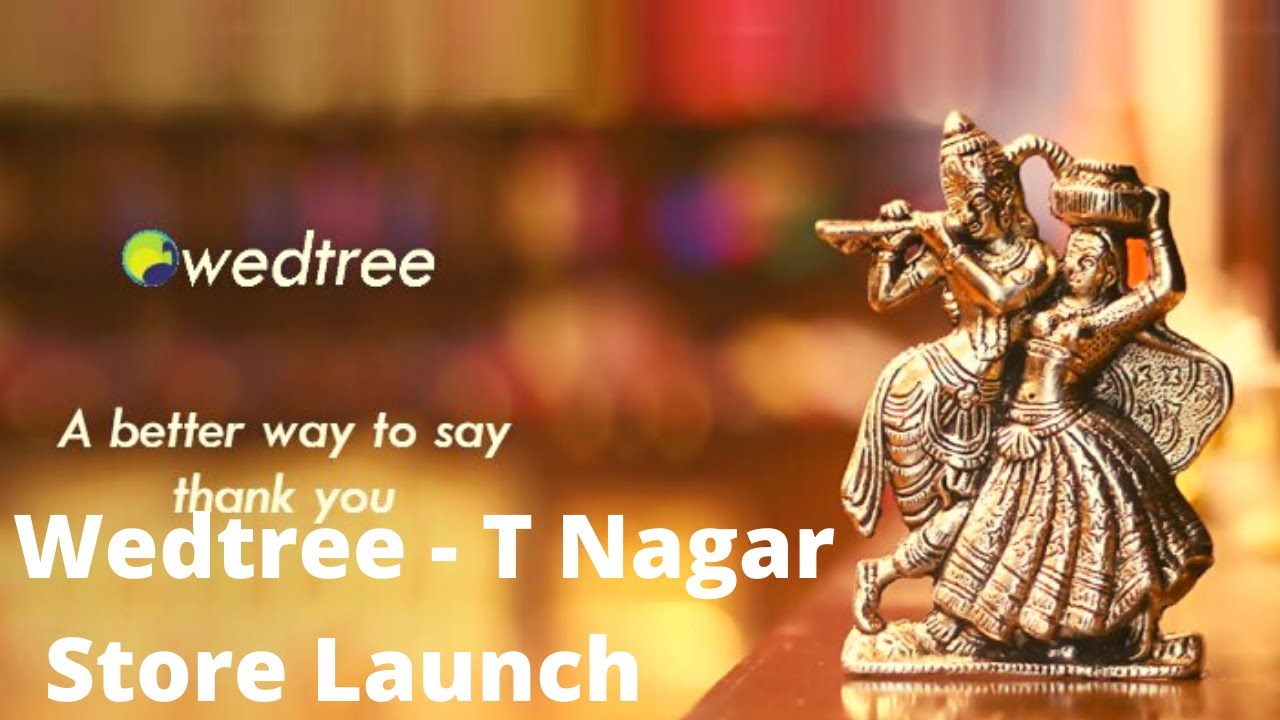 Wedtree T Nagar Store Launch Return Gift Shop CHENNAI VIEWS YouTube