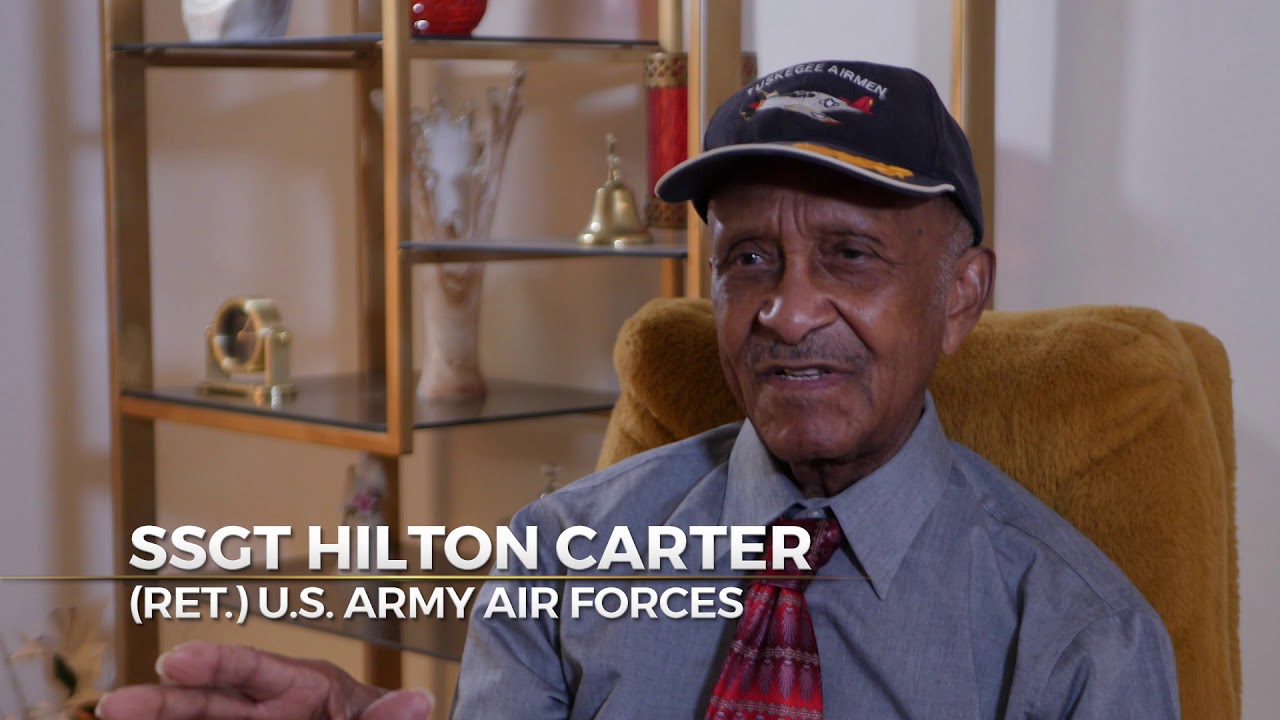 WCMH- RWB18   RED TAILS AIRMEN HILTON CARTER   MJ