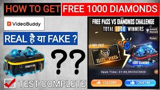 How To Get Free Diamond & Dj Alok Free ! Videobuddy App Secret Totally Fake screenshot 5