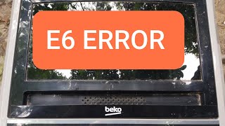 HOW  TO REPAIR  E 6 ERROR  IN BEKO WASHING MACHINE 7KG MODEL WTL 70019G