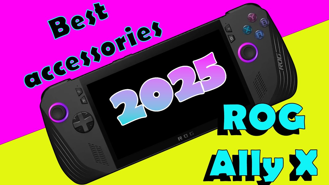 ЛУЧШИЕ аксессуары для вашего ROG Ally X (2025) 