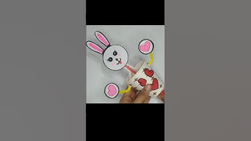Fun Crafts with Paper | Paper Cup Puppet  #shorts #ytshorts #papercraft #art