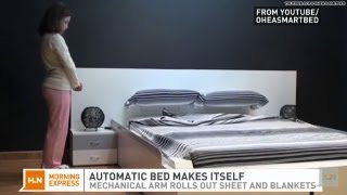 Introducing the bed that makes itself!