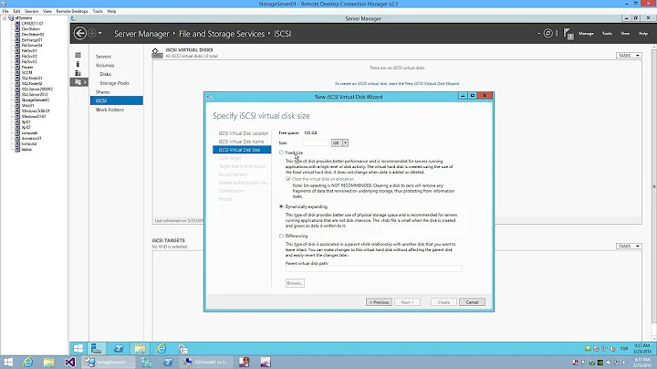 iSCSI Virtual Disks with Windows Server 2012 R2