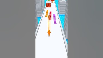 Gather Ladders CLIMB Walls – Ladder Master Lvl. 1🪜🏃 #shorts #games #laddermaster