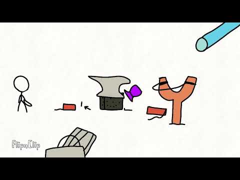 Destroying tungsten cube