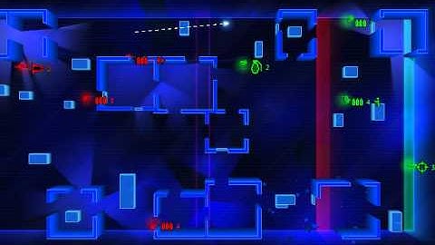 Frozen Synapse: YorexTheMad (green) vs TheLordHimself (red) - Charge