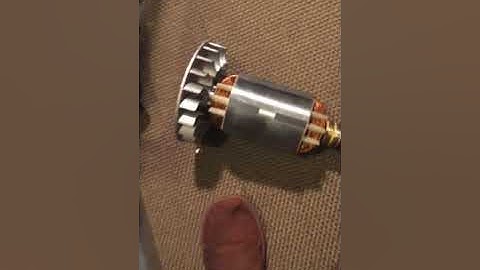 How to remove rotor (armature) from generator engine
