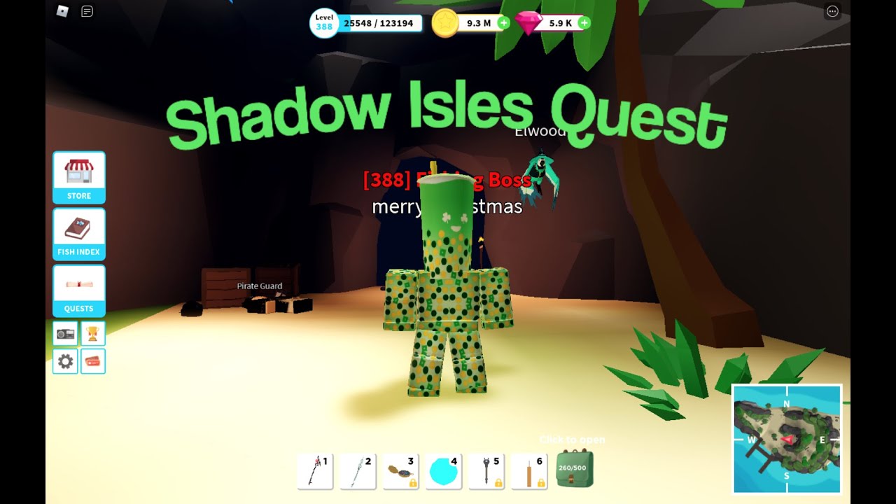 Roblox Fishing Frontier | How To Do The Shadow Isles Quest