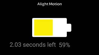 Battery charging with 5 seconds timer