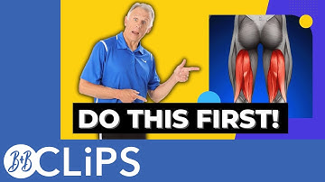 Hamstring Stretches Are Useless, Unless You Do This First (B&B Clips)