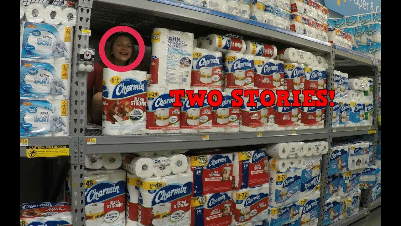 INSANE TWO STORY TOILET PAPER FORT!!!! YouTube